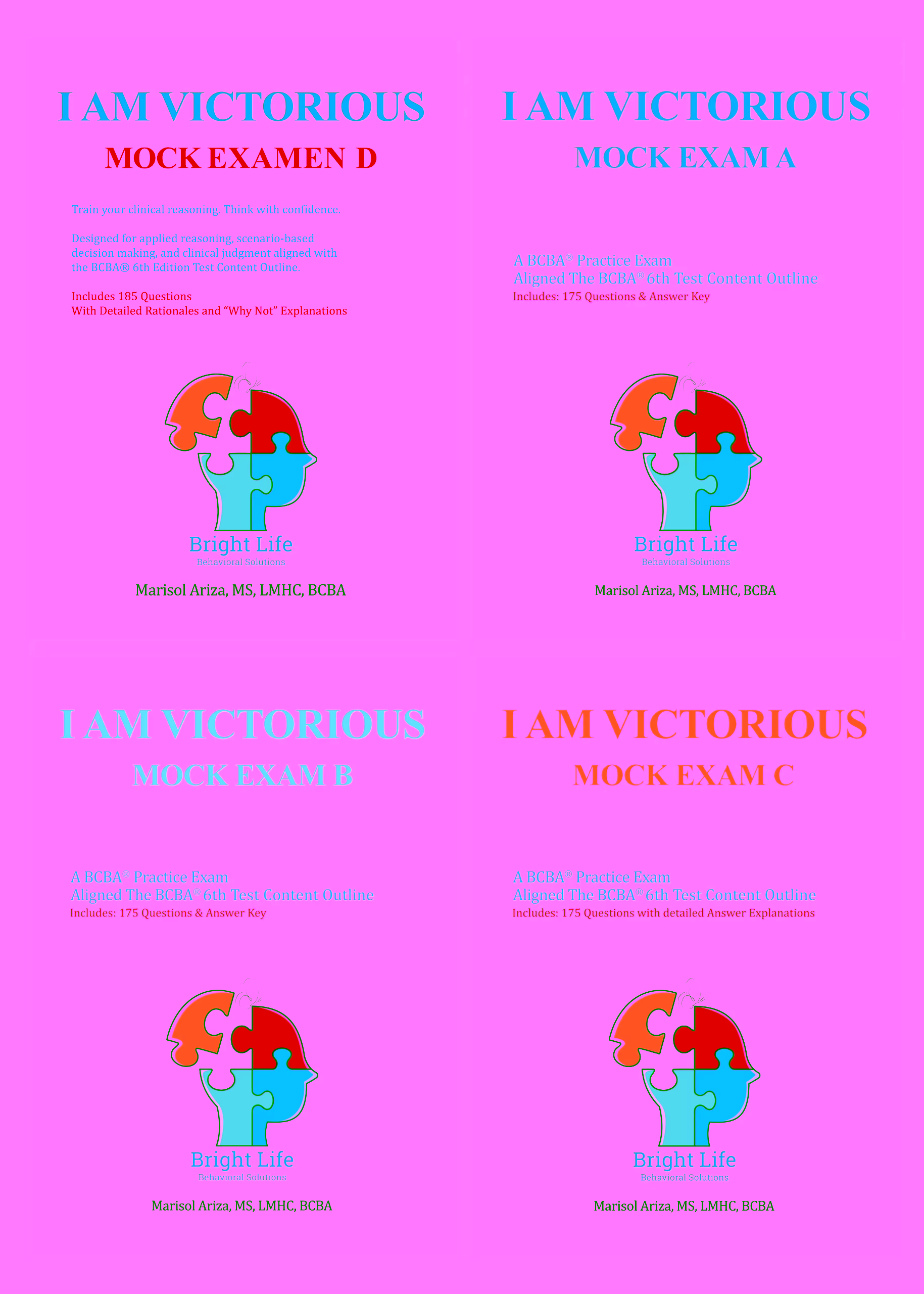 Victory Series Mock Bundle. Four full-length exams. One serious plan to pass.